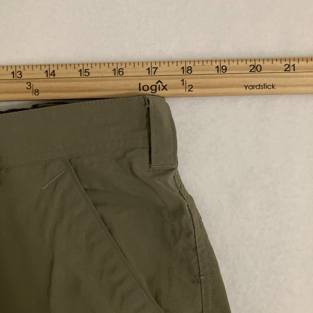 REI Sahara Convertible Pants Mens L Nylon Cargo Elastic Waist Hiking Gorpcore - Picture 7 of 9
